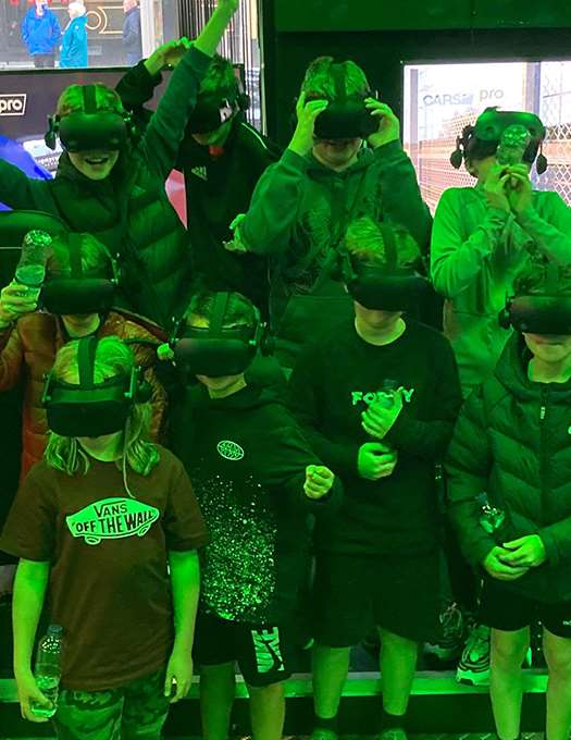 VR Simulators Kids Parties