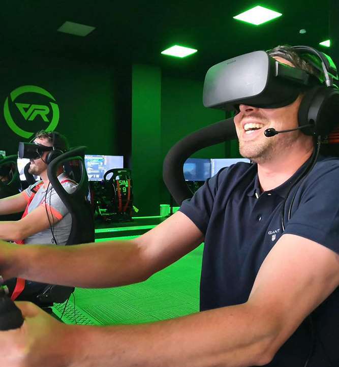 VR Simulators sprint double